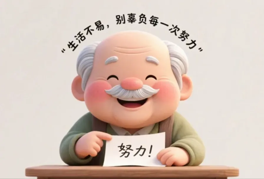 治愈系老爷爷视频