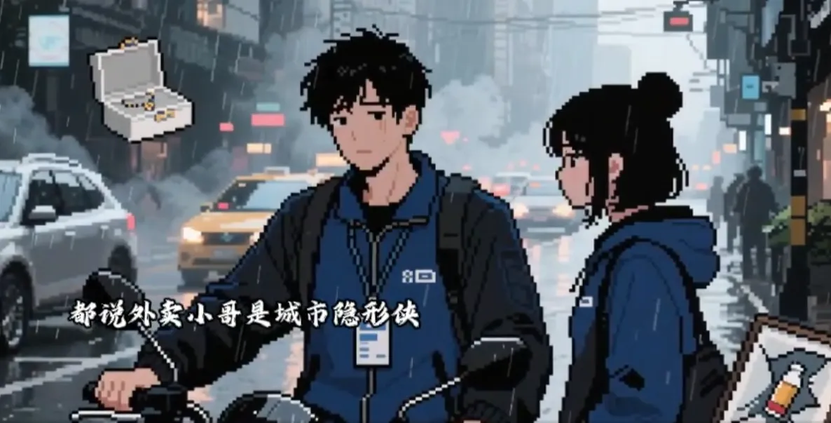 爆款短剧故事像素风视频（有开头版）