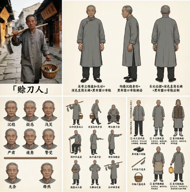 动态漫角色卡生成工作流